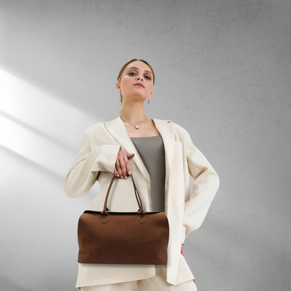 Wildleder Schultertasche